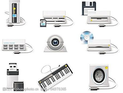 矢量素材 電子科技產(chǎn)品的視覺表達(dá)